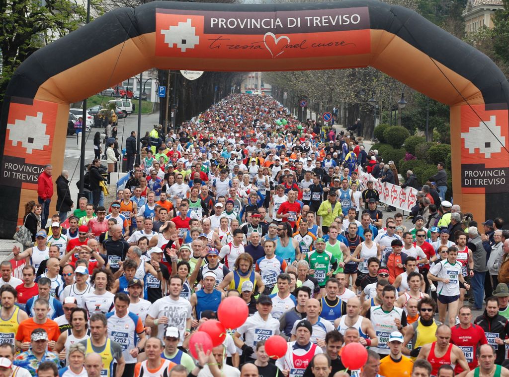 Domenica la Treviso Marathon, occhio alla viabilità