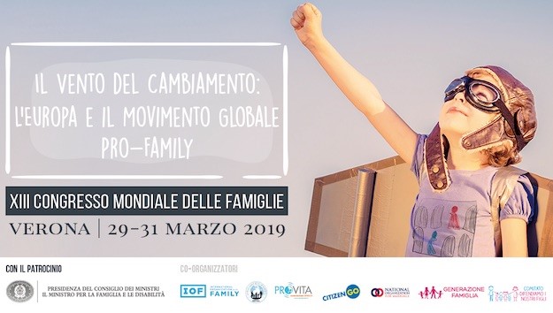Congresso mondiale delle famiglie a Verona attacco dei partigiani: “Iniziativa retrograda, intollerante e oscurantista”