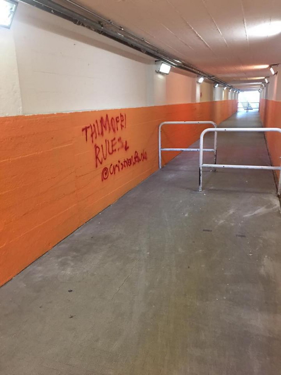 Borgo Pieve, sottopasso preso di mira dai vandali