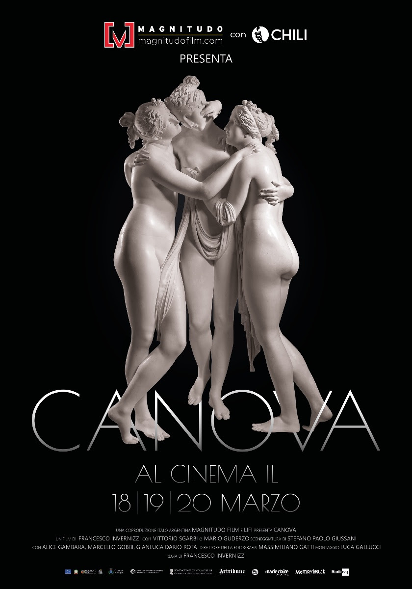 L’arte di Antonio Canova sbarca al cinema