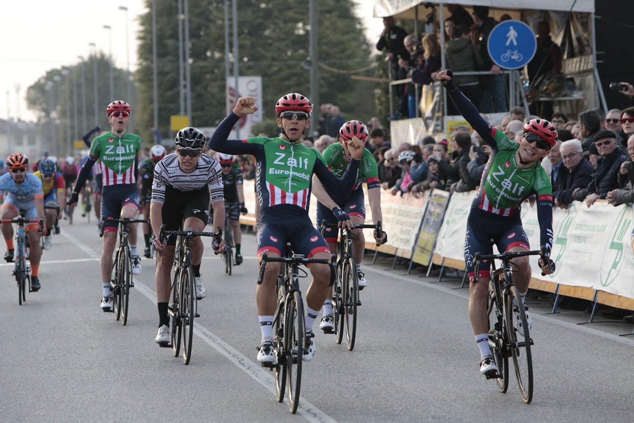 Ciclismo, Enrico Zanoncello firma la prima per la Zalf Euromobil Désirée Fior