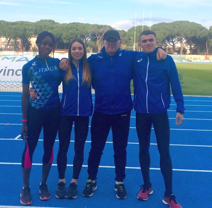 Atletica Coin, tre al raduno nazionale Grosseto