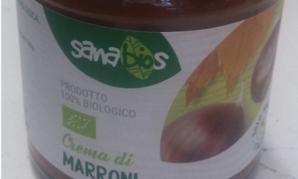 Ritirata crema di marroni biologica per possibile presenza di corpi estranei