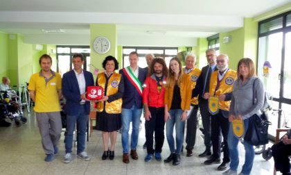 Un defibrillatore per Villa Fiorita