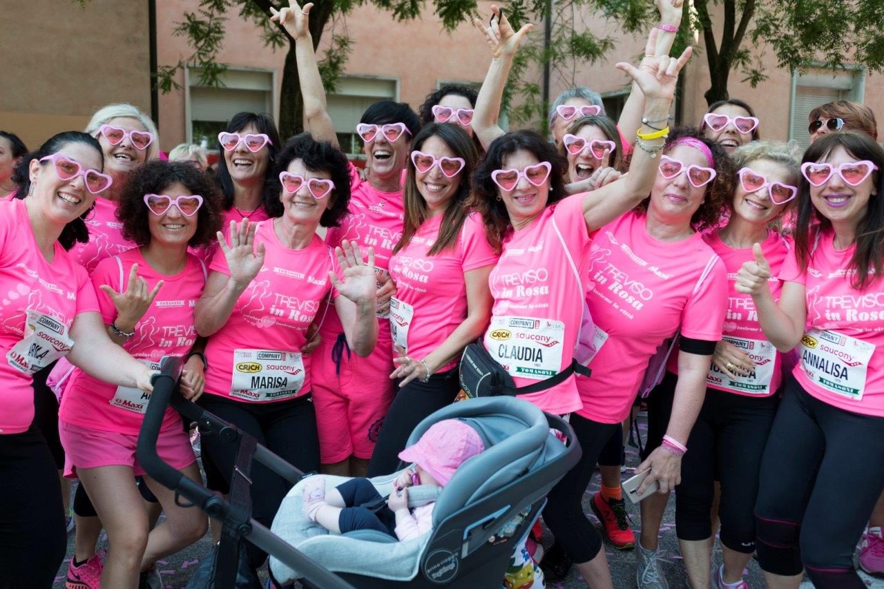 Treviso in rosa, è ancora boom di iscrizioni