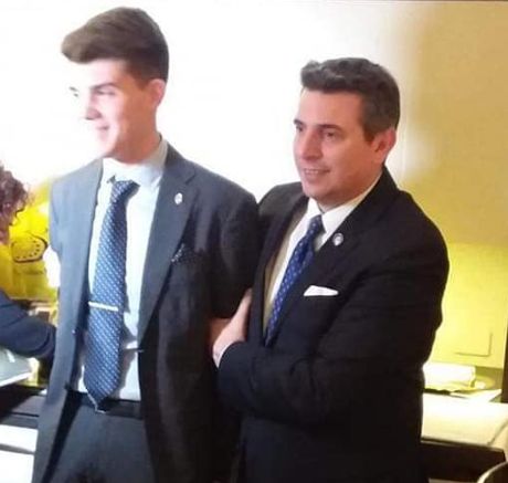 Alberto Vardanega già un grande sommelier