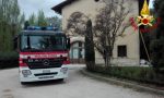 Incendio in un centro massaggi