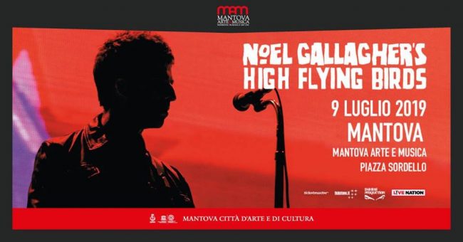Noel Gallagher e Ben Harper a Mantova luglio 2019