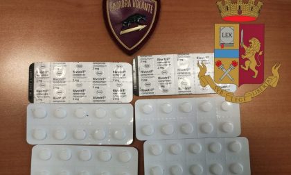 Trovato in possesso di 60 pastiglie di Rivotril