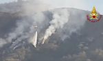 Monte Summano, domate le fiamme