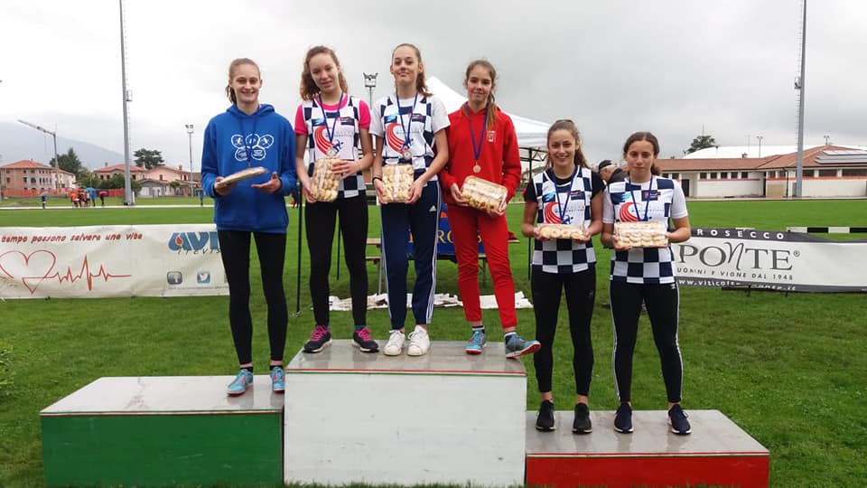 I giovani dell’atletica a Pederobba