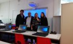 Inaugurata l’aula informatica della scuola media Papa Giovanni XXXIII