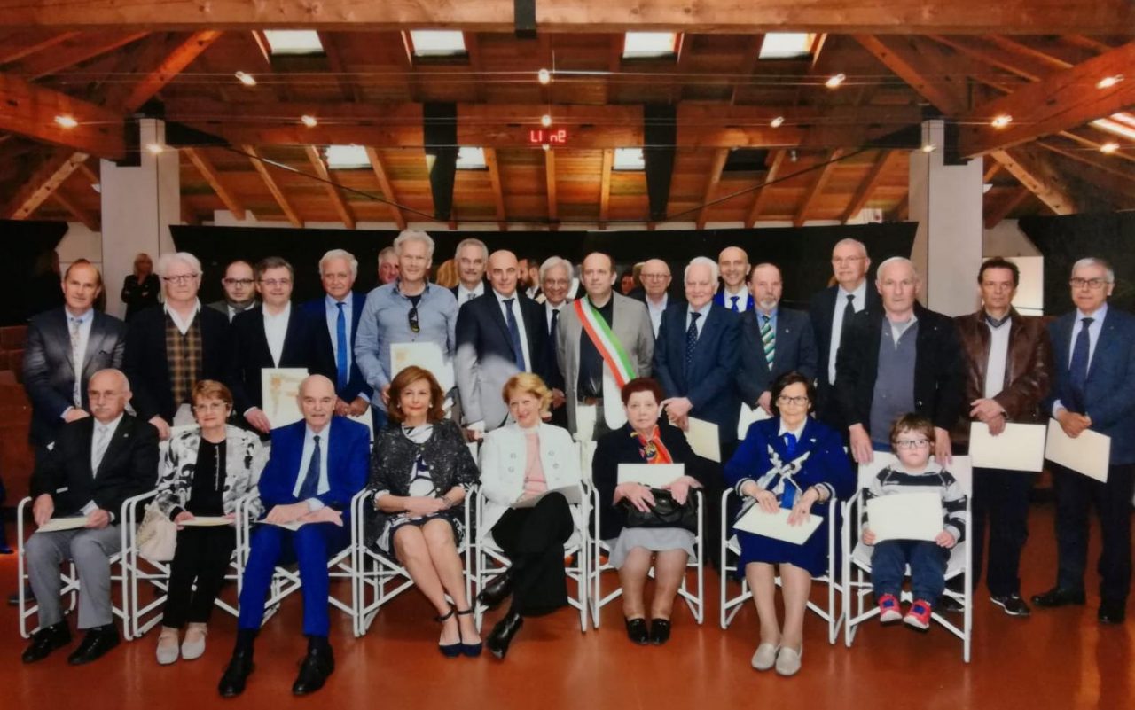 Premiati a Montebelluna per i 40 anni di lavoro