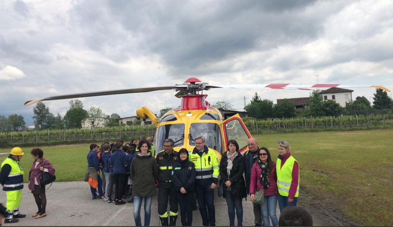 Esercitazione di protezione civile a Godega di Sant’Urbano