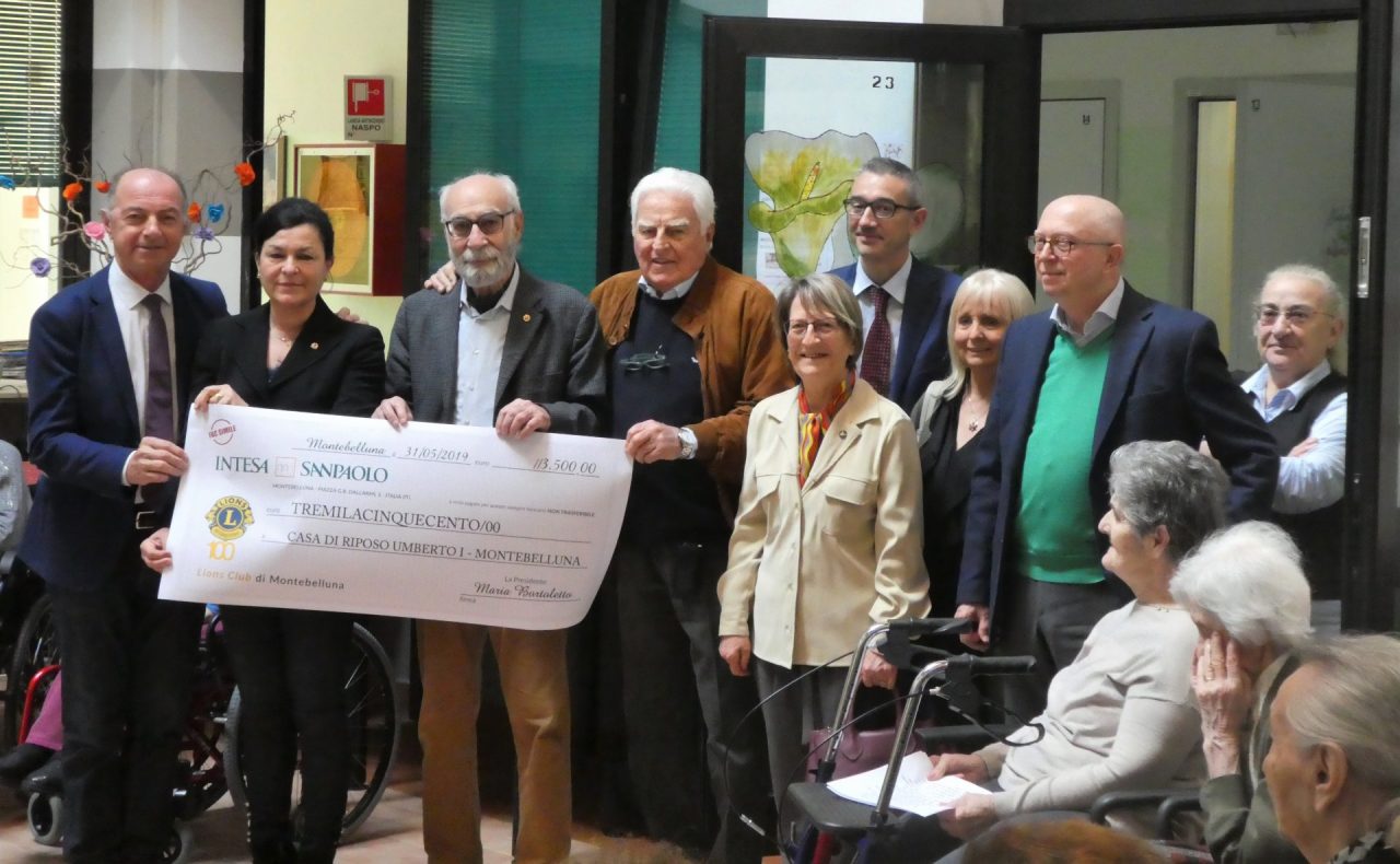Un pulmino per la Casa di riposo di Montebelluna