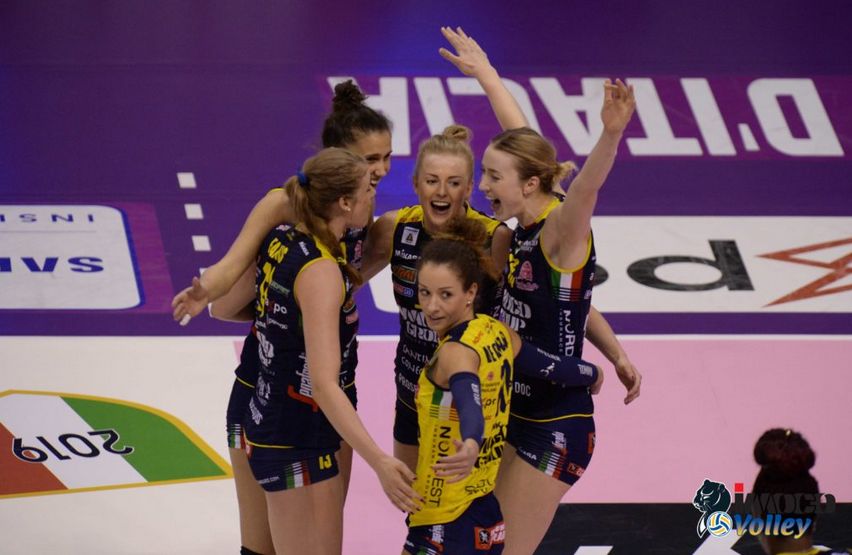 Super Pantere, Imoco al primo match point scudetto