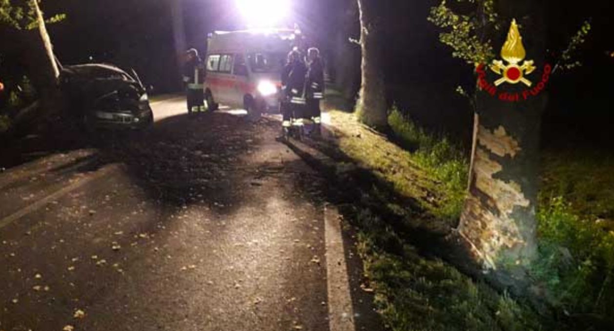 Terribile schianto nella notte ad Asolo