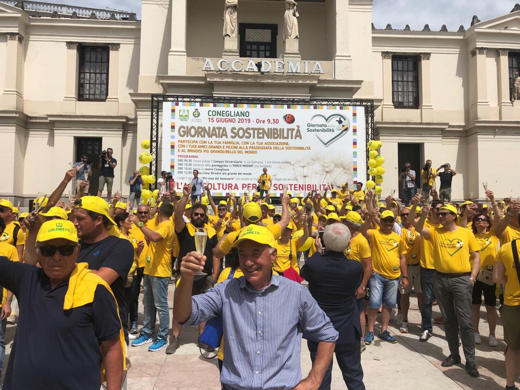 A Conegliano il brindisi più grande del mondo