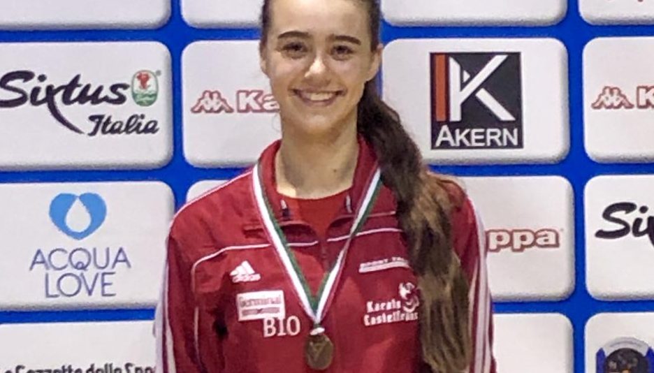 Karate, due bronzi ai campionati italiani per i castellani