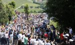 Il Giro d'Italia e Ca' del Poggio pedalano per i territori colpiti dalla tempesta Vaia