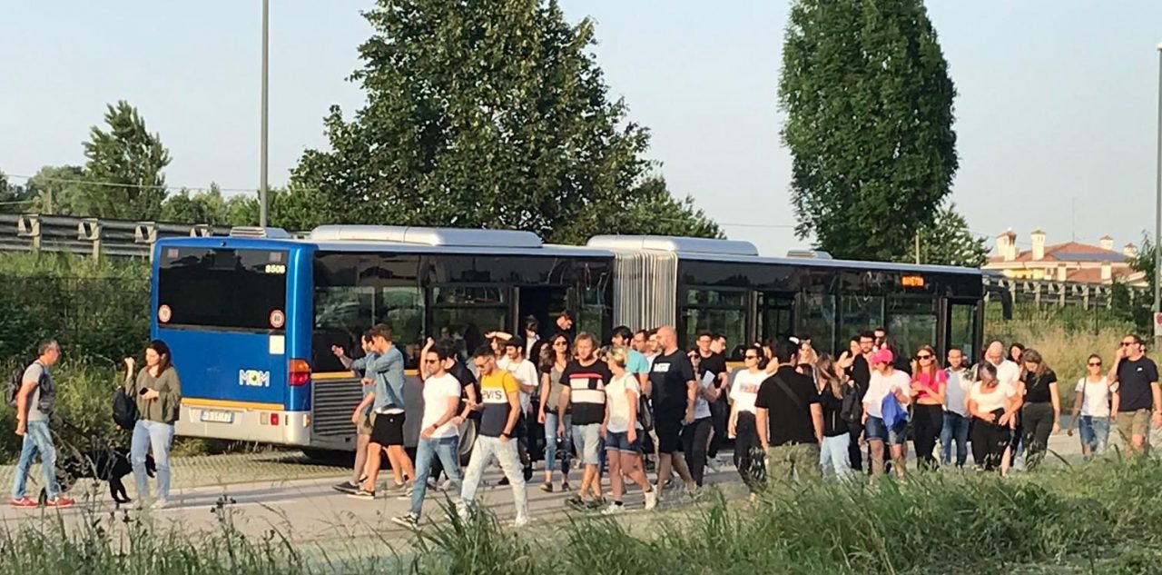 Core Festival, in 10mila a bordo delle navette Mom