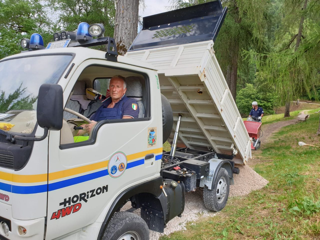 Il bellunese chiama, la Protezione civile di Montebelluna risponde