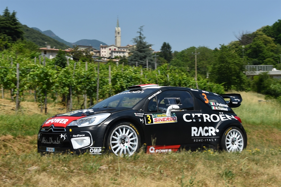 Rally Marca, Pedersoli conquista la prima prova sul Cesen