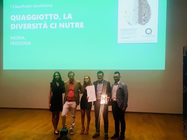 Fkdesign di Castelfranco Veneto premiata a Milano tra i big della pubblicità