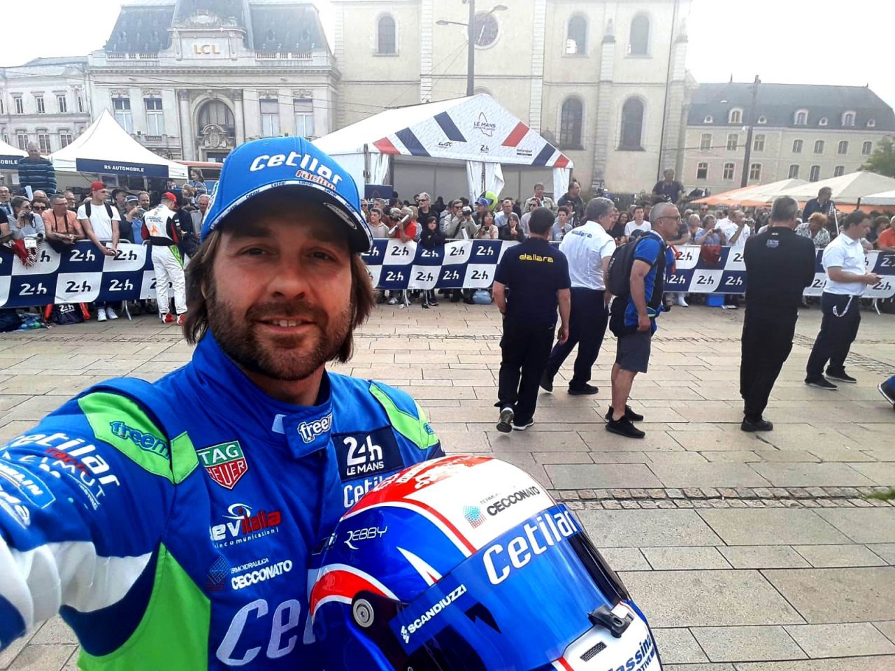 Con Giorgio Sernagiotto alla 24 Ore di Le Mans
