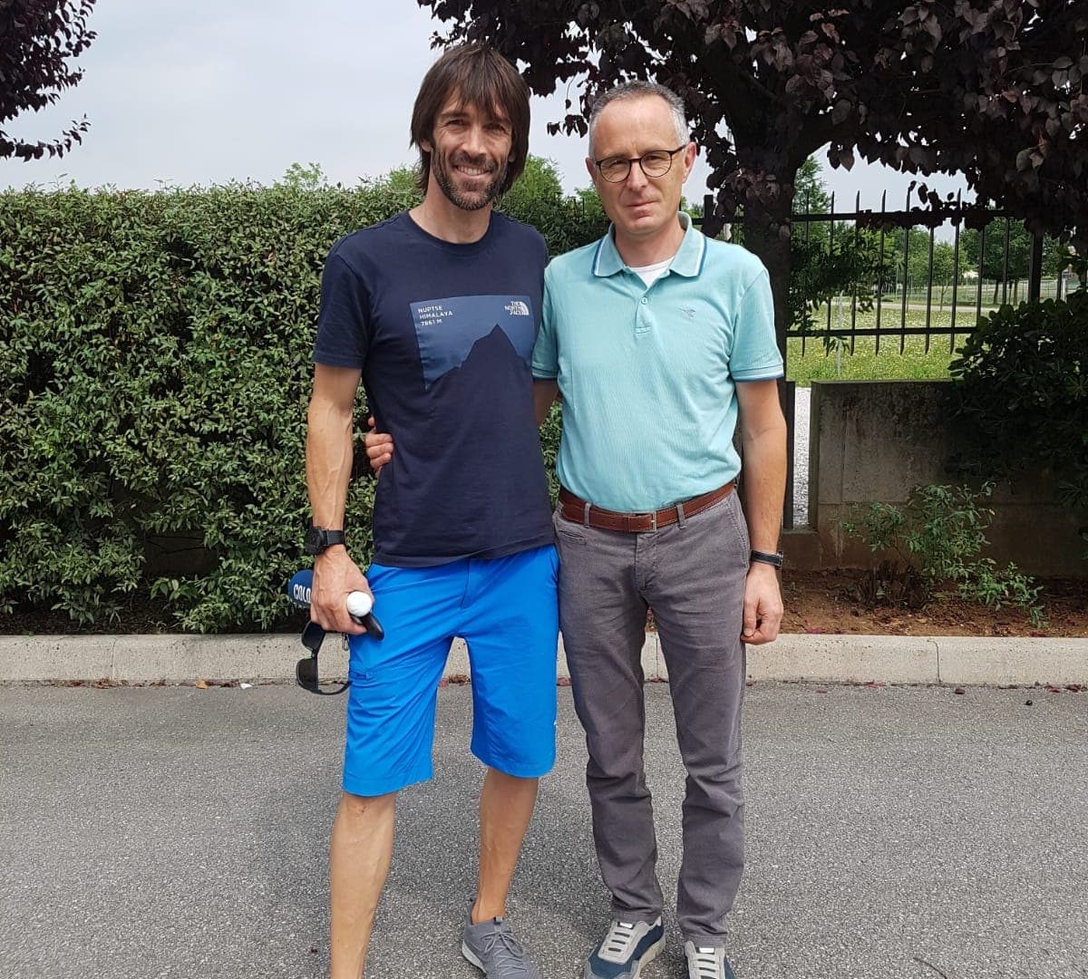 Hervé Barmasse era oggi ad Asolo