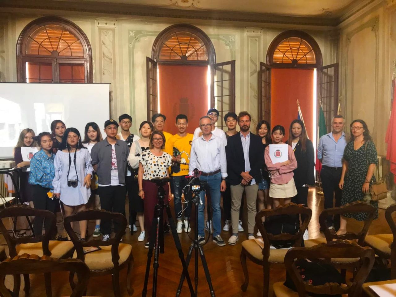 Asolo, studenti e docenti dalla Cina ospiti per un giorno