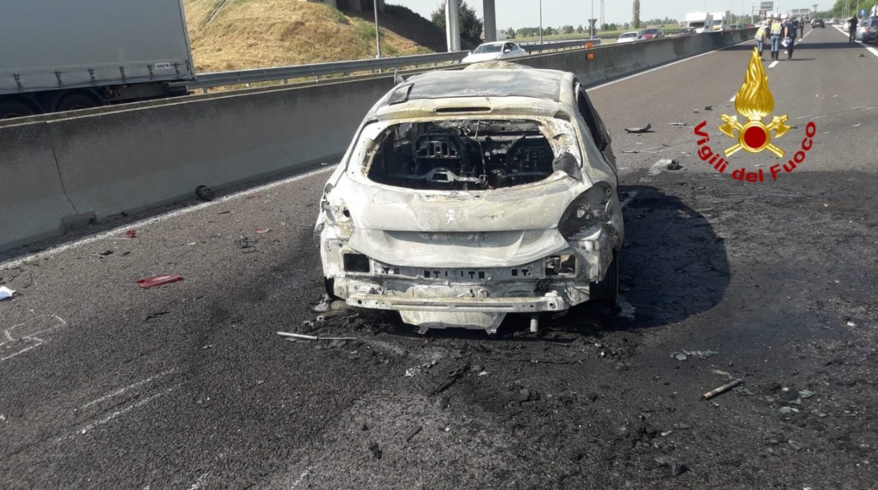 Scontro in A13, muore albanese residente a Treviso