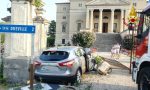 Abbatte con l'auto colonna di Villa Da Porto Casarotto