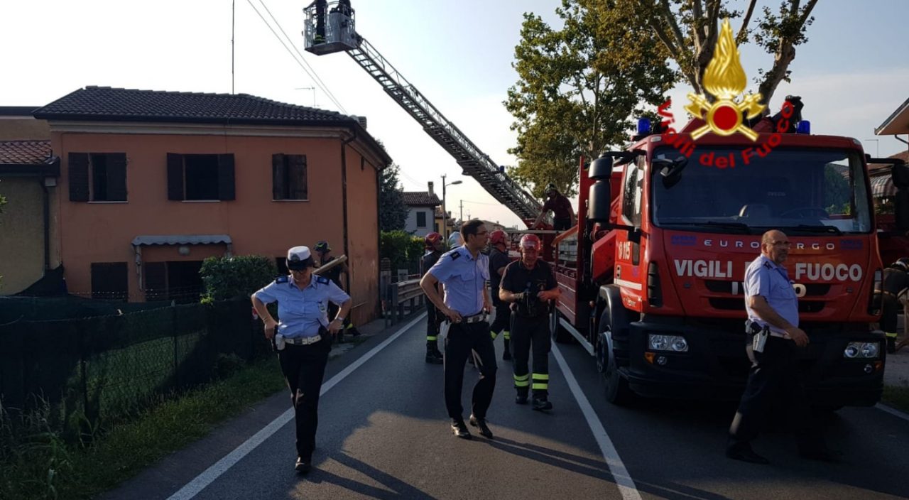 Treviso, evacuata una casa per rischio di crollo