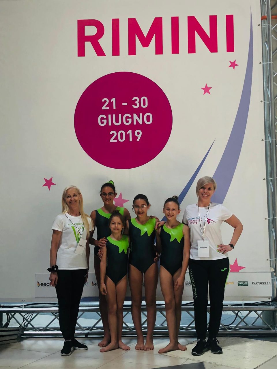 Valdogym in evidenza agli assoluti di Rimini