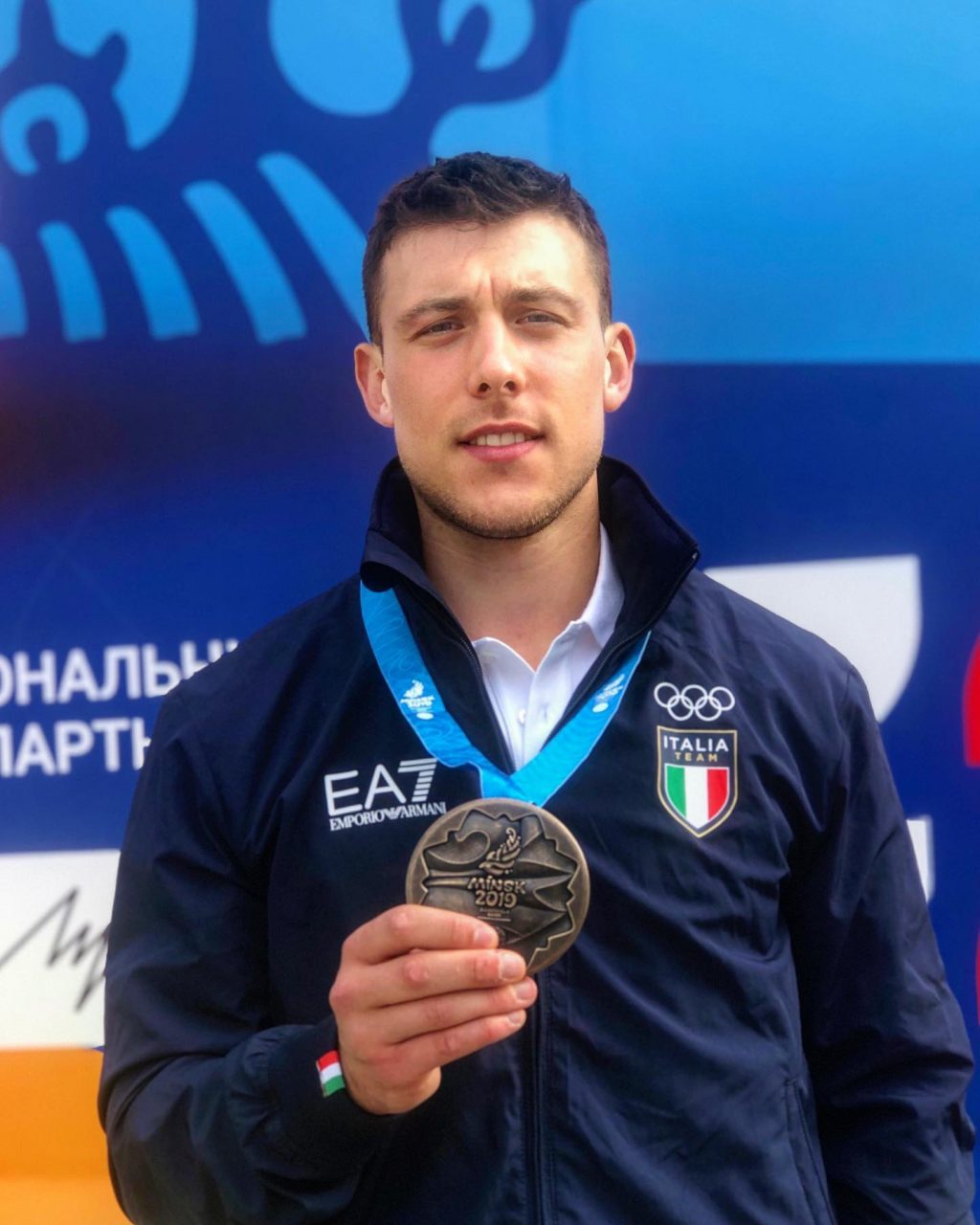 Mattia Busato di bronzo a Minsk