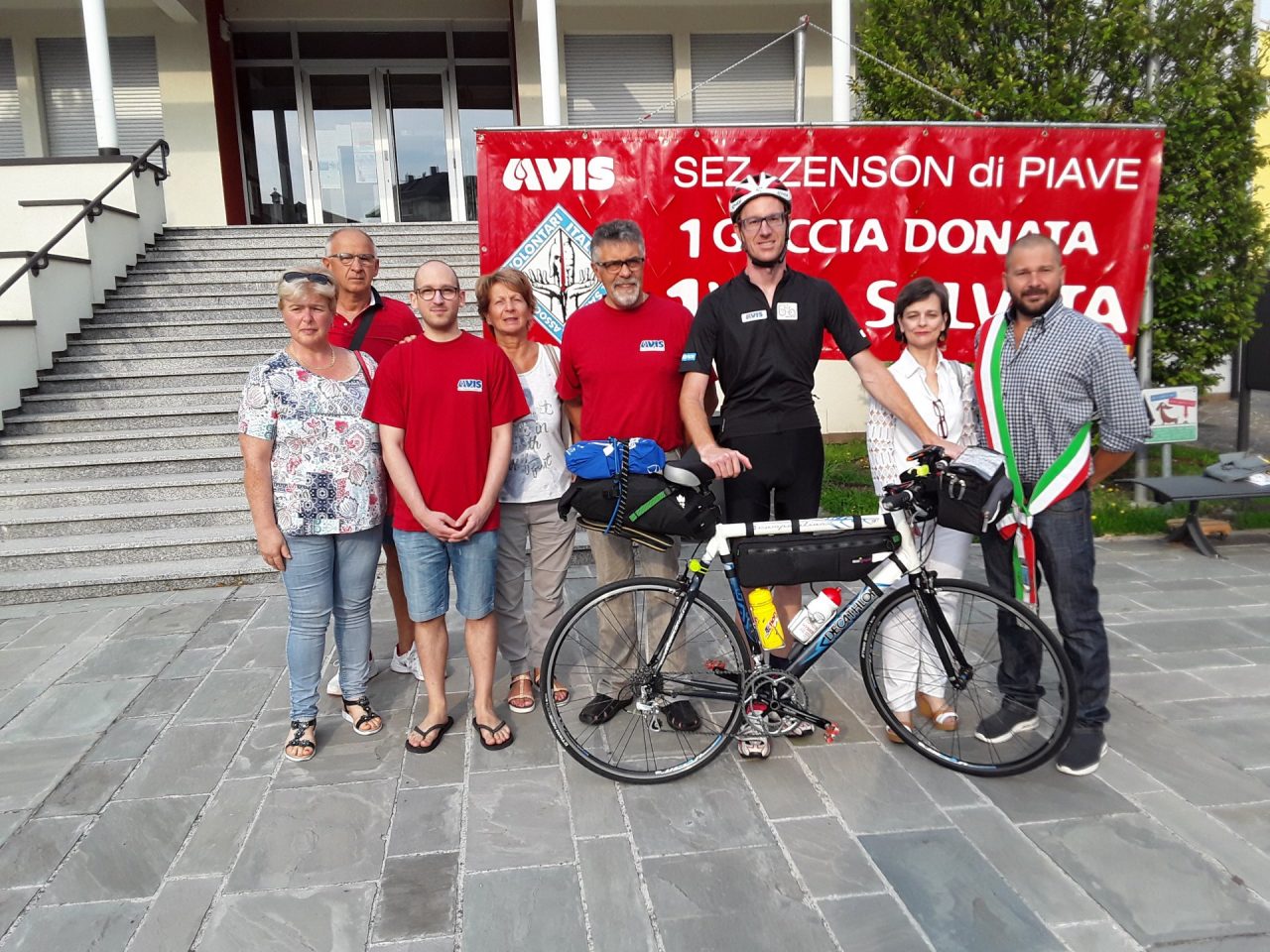 Giro d’Italia per il Tempio Avis di Valdobbiadene