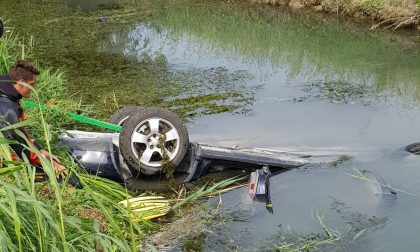 Auto nel canale, muore donna di origini moldave