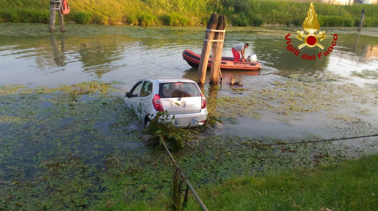 Sbanda e finisce nel Brenta, muore 84enne