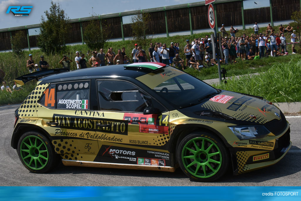Rally, top ten per la “strana coppia” a Scorzè