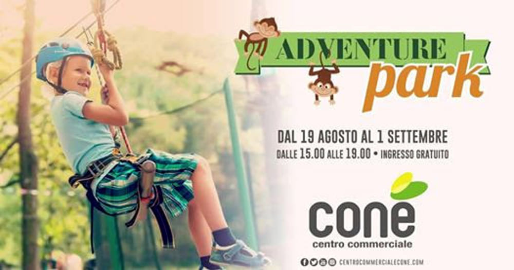 Svelata Adventure Park, la novità del centro commerciale Conè