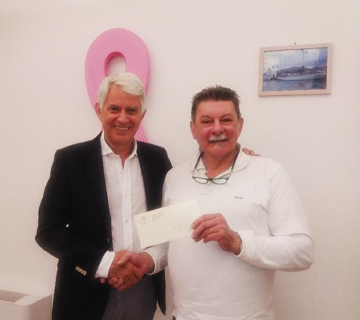 Monfumo, dal Premio Locanda Da Gerry 3mila euro alla Lilt
