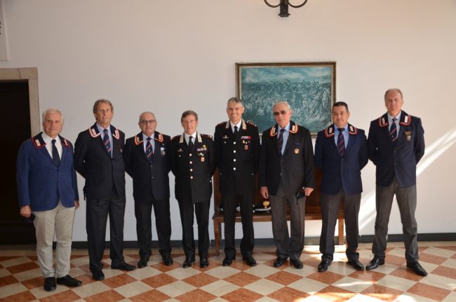 Carabinieri Treviso, la visita istituzionale del generale Parrulli