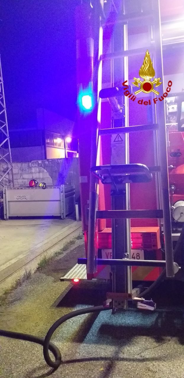 A Godego allarme per un vasto incendio, ma era soltanto l’ingrandimento delle telecamere