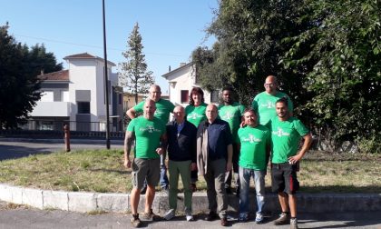Montebelluna, piantati questa mattina 7 tigli mangia polveri