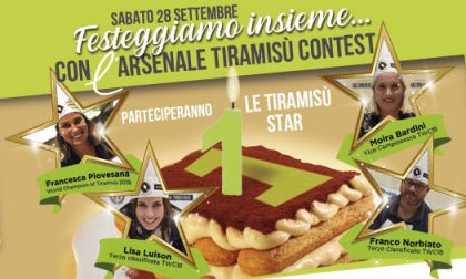 Contest di Tiramisù per il compleanno dell'Arsenale