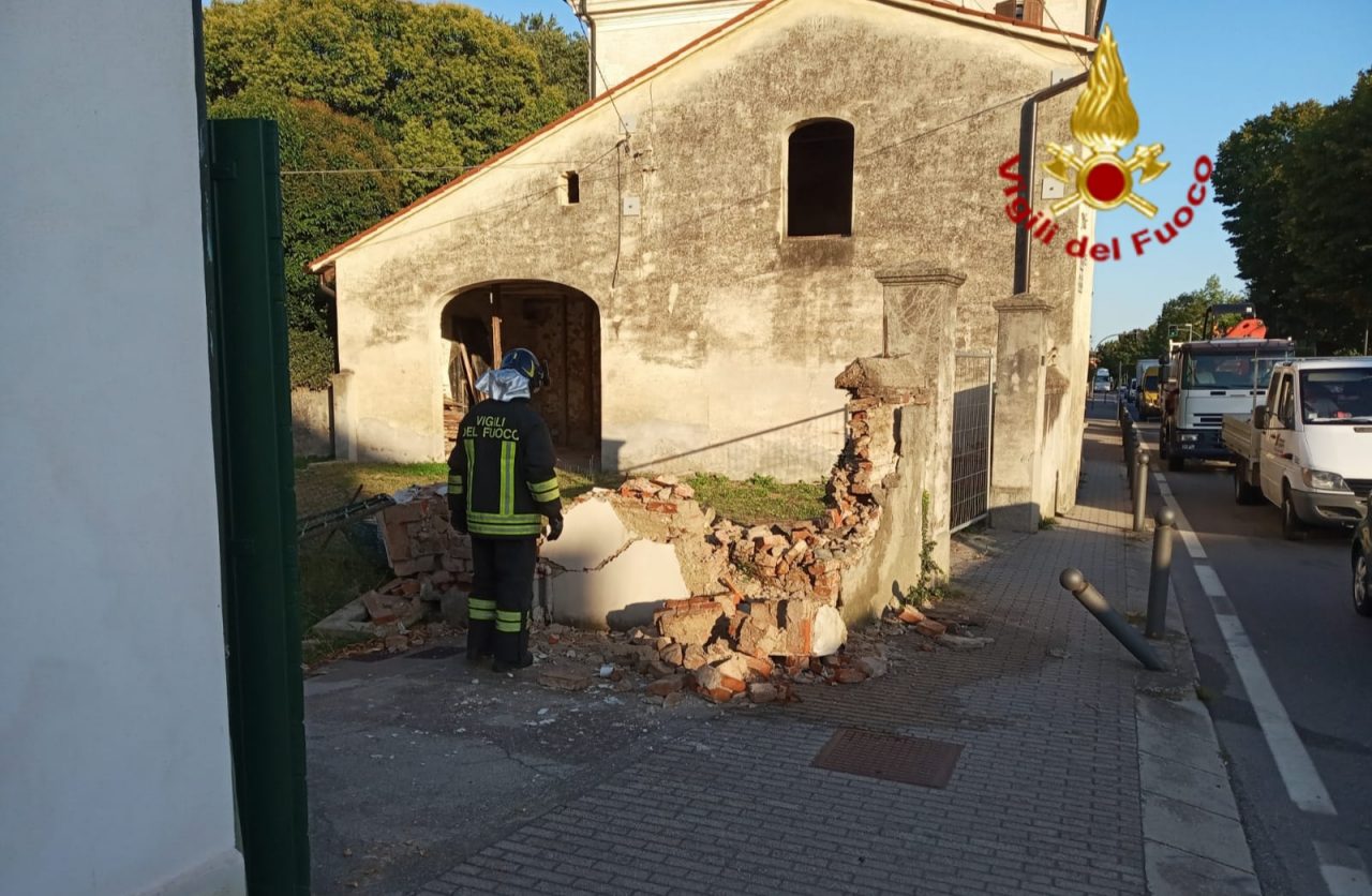 Fuga di gas dopo l’incidente a Vedelago: isolata dai Vigili del fuoco