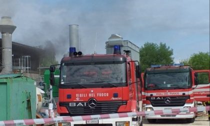 Incendio alla Mactees di Motta di Livenza