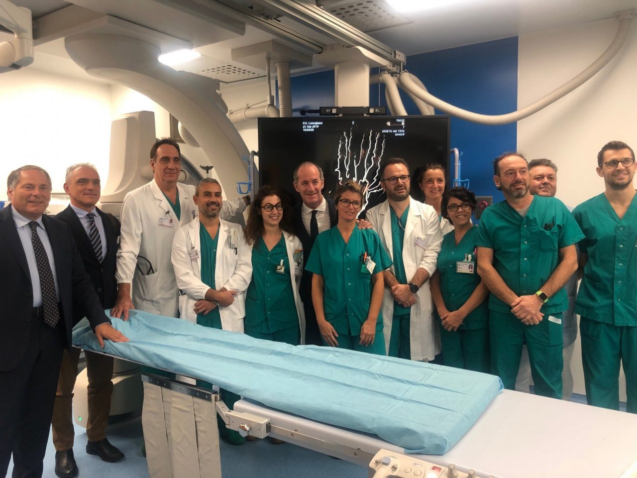 Inaugurato dal Presidente Zaia il nuovo Polo angiografico dell’Ospedale di Conegliano