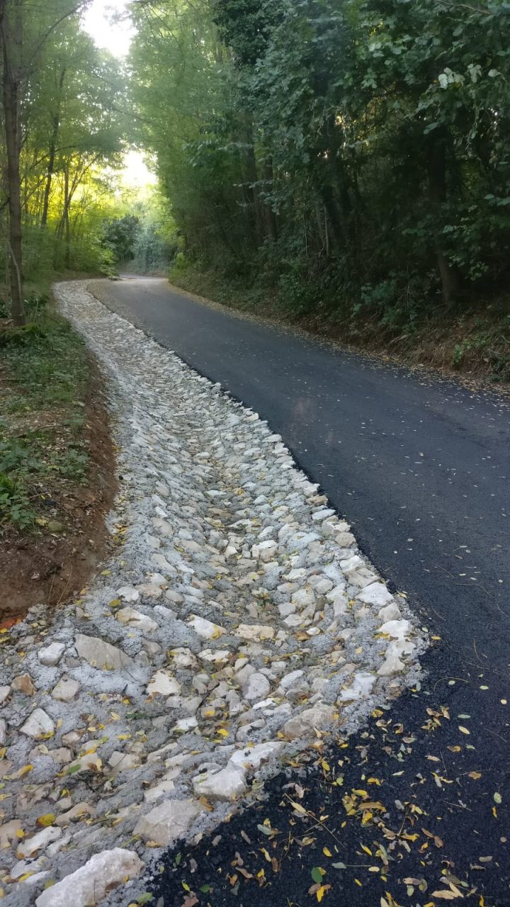 Sistemazioni stradali nel Comune di Crocetta del Montello